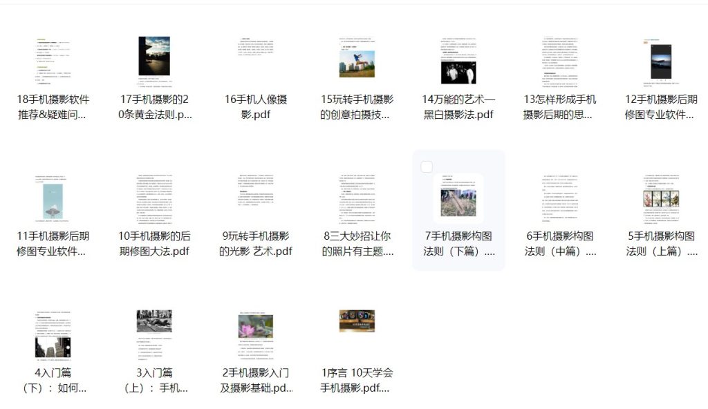 图片[2]飞来鱼学创营10天学会手机摄影飞来鱼学创营飞来鱼学创营