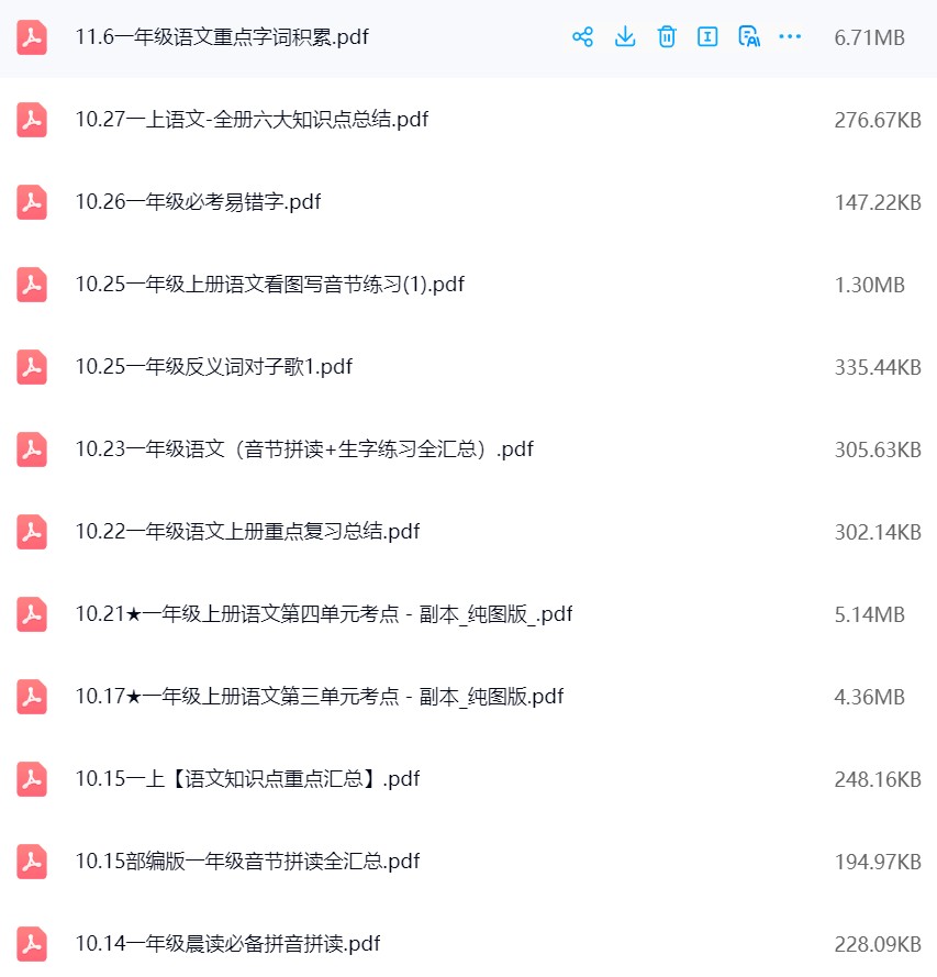 图片[6]飞来鱼学创营小学一年级语文上册-总结类资料(背读类)飞来鱼学创营飞来鱼学创营